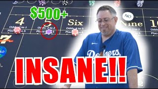 🔥INSANE STAKES!!🔥 30 Roll Craps Challenge – WIN BIG or BUST #225