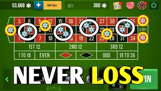 Never Loss All Numbers Cover Roulette 🌹🌹 || Roulette Strategy To Win || Roulette Tricks