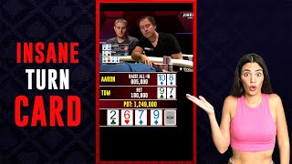 BOOM | Texas Holdem Poker Hand – Straight Flush Draw Is Sick | #shorts