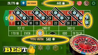 BEST OF BEST Strategy 🌹🌹 || Roulette Strategy To Win || Roulette
