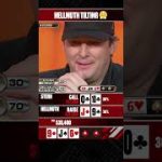 He Called A Raise With QUEEN-TEN! 😱 #PhilHellmuth #DaniStern