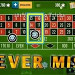 Never Miss 😍 || Roulette Strategy To Win