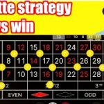 Roulette strategy low budget | Best Roulette Strategy | Roulette Win | Roulette 100% winning