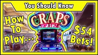 How to Play “Bubble Craps” – $54 Bets for Casino “Education” 😉 • The Jackpot Gents