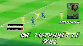ONE FOOT ROULETTE SKILL TUTORIAL IN PES MOBILE 2021/LEARN TO DRIBBLE IN 1MINUTE #efootball #gaming