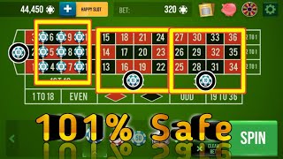 Safe Gameplay on Roulette || Roulette Strategy To Win