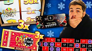 3X Top Slot Crazy Time Plus HUGE Roulette Win!!!