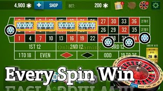 EVERY SPIN WIN || Roulette Strategy To Win || Roulette Trick