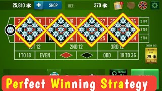 Perfect Winning Strategy ❤❤ || Roulette Strategy To Win || Roulette Tricks