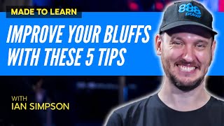 This Is Why Your Bluffs Don’t Work! | Poker Strategy | Made To Learn