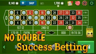 🌹NO DOUBLE SUCCESS BETTING STRATEGY 🌹 || Roulette Strategy To Win Roulette Trick