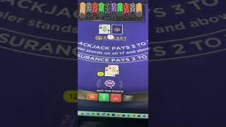 BIG BET ON ONLINE BLACKJACK!