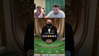 Adin freaks out at Blackjack dealer!!