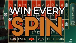 Win Every Spin Roulette Strategy To Win | 100% Successful