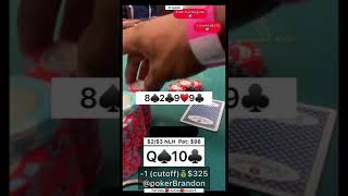 Q10 o – fake value bets – #pokerbrandon #poker #povpoker #aa #kk #pokerstrategy #qq #jj #pokerb