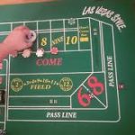 Craps play. Lay 4 or 10 for $100 + $24 6 and 8. Great for random shooters.