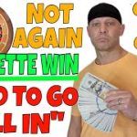 Roulette Win- Christopher Mitchell Goes “ALL IN”.