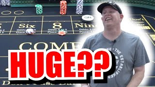 🔥HUGE PRESSES?🔥 30 Roll Craps Challenge – WIN BIG or BUST #229