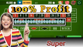 100% Profitable Strategy 🔥 || Roulette Strategy To Win || Roulette Tricks