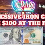 BUBBLE CRAPS at the PLAZA : AGGRESSIVE IRON CROSS STRATEGY with $100