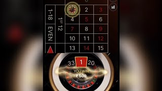 Learn to hit continuously in Roulette with low amount bet tricks