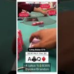 AQ on- 3bet 4 ways – #pokerbrandon #poker #povpoker #aa #kk #pokerstrategy #qq #jj #pokerb #pokerblu