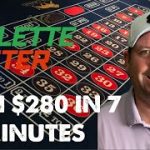 Won $280 In 7 Minutes Playing With This Winning Roulette Strategy