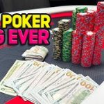 I CAN’T LOSE A HAND IN ONE OF OUR BIGGEST WINS + $14k POT | POKER VLOG | C2B Ep 157
