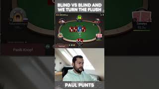 Flopping the straight flush draw #pokerstrategy #ggpoker #poker #shorts