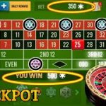 100% JACKPOT  🌹 || roulette Strategy To Win || Roulette Tricks