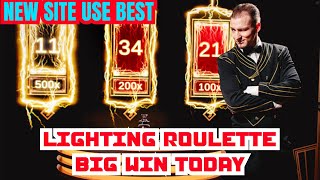 Lighting roulette big win 2022 live