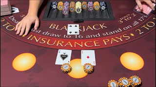 Blackjack | $200,000 Buy In | EPIC High Limit Session! Splitting Aces & All In For Over $100,000 Bet
