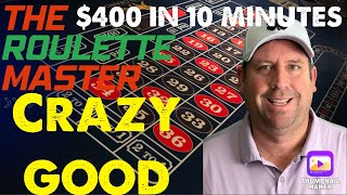 CRAZY GOOD NEW WINNING ROULETTE STRATEGY(WON $400 IN 10 MINUTES)