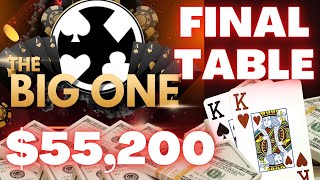 $55,200 BIG ONE Poker Tournament Final Table | TCH Live Dallas, Texas