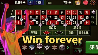 101% every spin win strategy ! Roulette strategy to win 👍