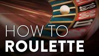 Tutorial: Roulette (English)