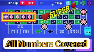 All Numbers Covered 🔥 || Roulette Strategy To Win || Roulette Tricks