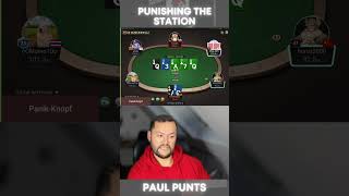 This is how you MAKE MONEY AGAINST FUN PLAYERS #ggpoker #poker #pokerstrategy #shorts #paulpunts