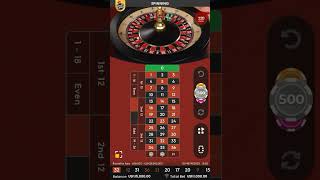 Small bankroll roulette strategy at 1xbet casino