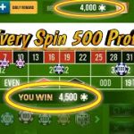 Every Spin 500 Profit 🌹🌹 || Roulette Strategy To Win || Roulette