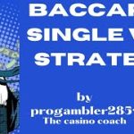 Baccarat one bet winning strategy