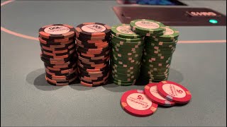 Flopping a Set and OverBetting The Pot | Poker Vlog #503