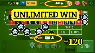 UNLIMITED WIN STRATEGY 🌹🌹 || roulette Strategy To Win || Roulette Tricks
