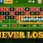 Never loss confirmed at roulette 🌹🌹 || Roulette strategy to win || Roulette Table