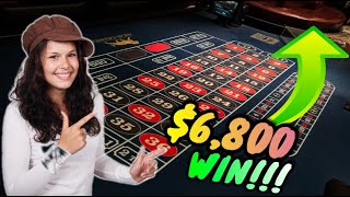 Incredible Split Bet Strategy To Win Roulette | THE GOLDEN WHEEL