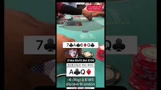 AQ o – bait – #pokerbrandon #poker #povpoker #aa #kk #pokerstrategy #qq #jj #pokerb #pokerbluff