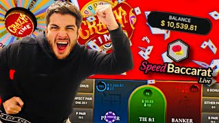 Taking $10,000 To Baccarat Crazy Time & Roulette!!!
