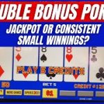 I tried this video poker strategy to play longer and earn more points for comps. Jackpot vs Playtime