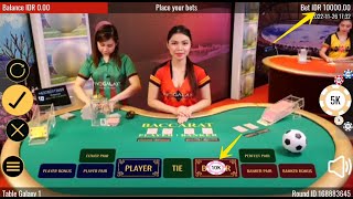 baccarat strategy | live baccarat | baccarat system | baccarat session