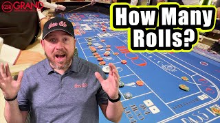 Watch Color Up’s Huge Roll! | Live Casino Craps